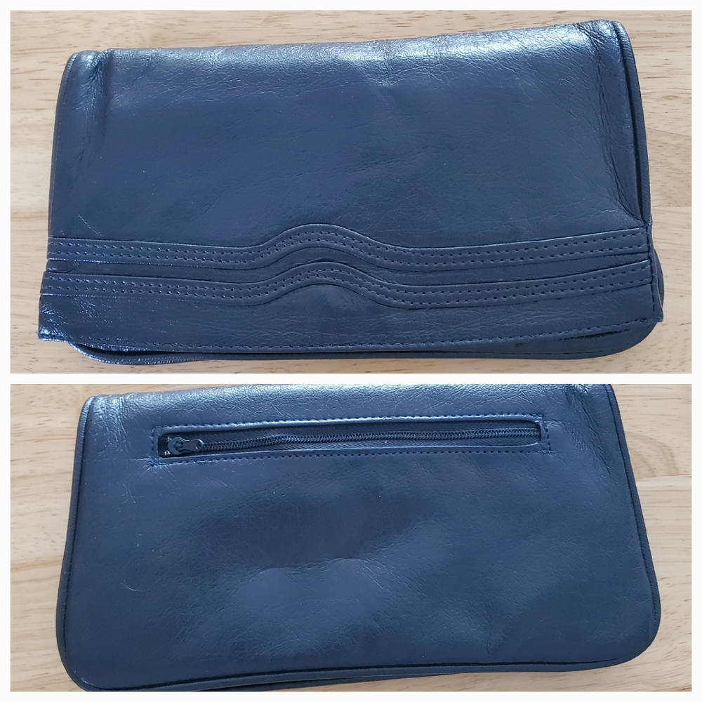 Vintage Clutch Blue